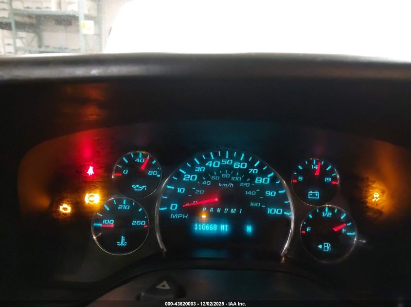 2017 Chevrolet Express 2500 Work Van VIN: 1GCWGBFF4H1289614 Lot: 43820003