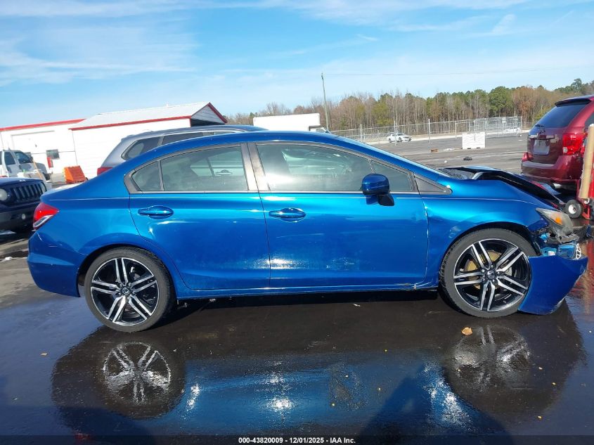 2015 Honda Civic Lx VIN: 2HGFB2F55FH536869 Lot: 43820009