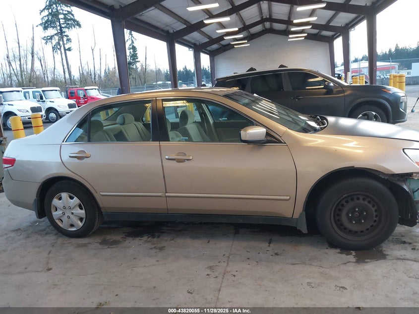 2003 Honda Accord 2.4 Lx VIN: 1HGCM56343A126085 Lot: 43820055