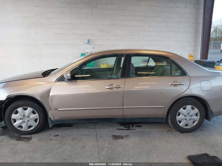 2003 Honda Accord 2.4 Lx VIN: 1HGCM56343A126085 Lot: 43820055