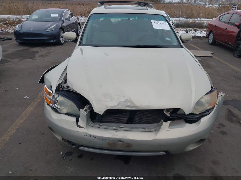 2006 Subaru Outback 3.0R L.l. Bean Edition VIN: 4S4BP86C964333749 Lot: 43820056