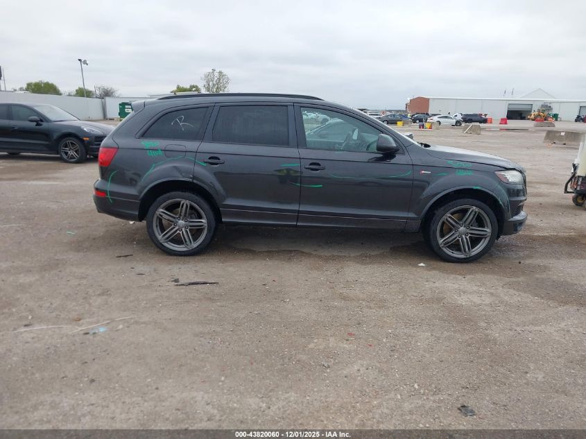 2013 Audi Q7 3.0T S Line Prestige VIN: WA1DGAFE3DD016594 Lot: 43820060