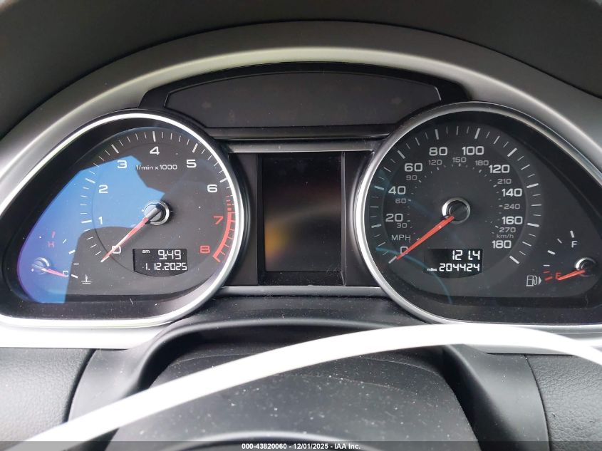 2013 Audi Q7 3.0T S Line Prestige VIN: WA1DGAFE3DD016594 Lot: 43820060