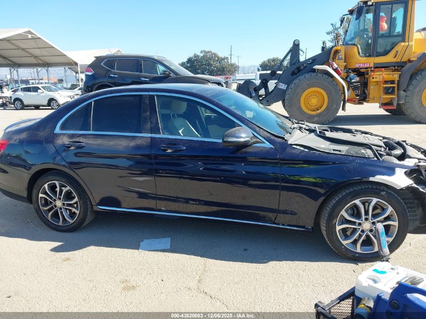 2016 Mercedes-Benz C 300 4Matic/Luxury 4Matic/Sport 4Matic VIN: 55SWF4KB5GU134527 Lot: 43820083