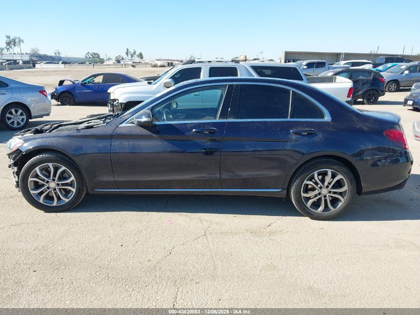 2016 Mercedes-Benz C 300 4Matic/Luxury 4Matic/Sport 4Matic VIN: 55SWF4KB5GU134527 Lot: 43820083
