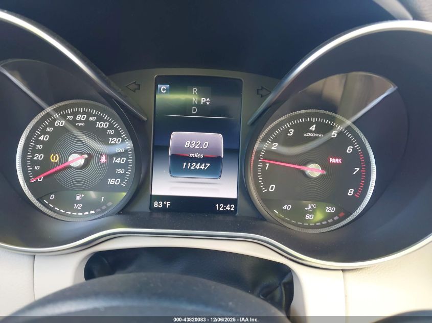 2016 Mercedes-Benz C 300 4Matic/Luxury 4Matic/Sport 4Matic VIN: 55SWF4KB5GU134527 Lot: 43820083