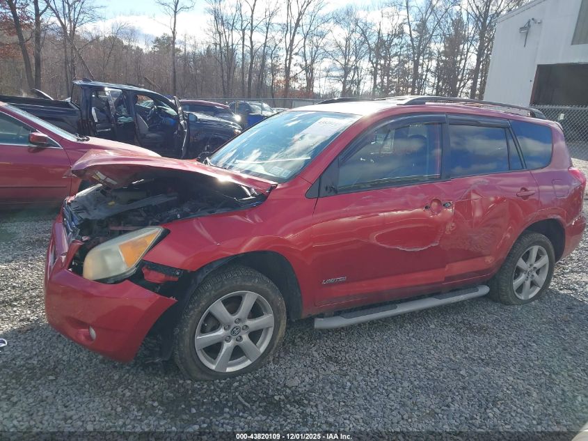 2008 Toyota Rav4 Limited VIN: JTMBD31V286074926 Lot: 43820109