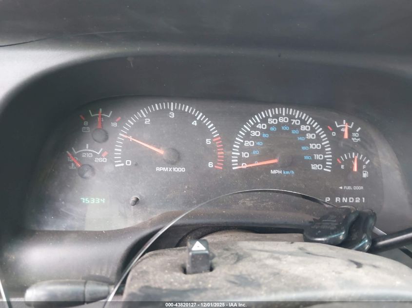 2000 Dodge Ram 1500 St VIN: 3B7HC13Y1YM235744 Lot: 43820127