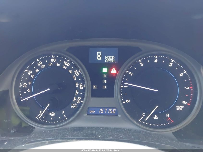 2008 Lexus Is 250 VIN: JTHCK262185025191 Lot: 43820145