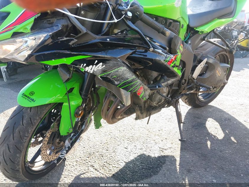 2023 Kawasaki Zx636 K VIN: JKBZXJH16PA018986 Lot: 43820150