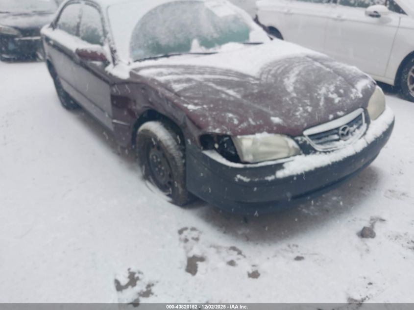 2000 Mazda 626 Es/Lx VIN: 1YVGF22C5Y5118148 Lot: 43820152