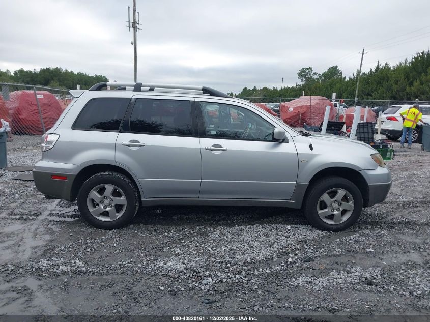 2004 Mitsubishi Outlander Xls VIN: JA4LX41F74U056836 Lot: 43820161