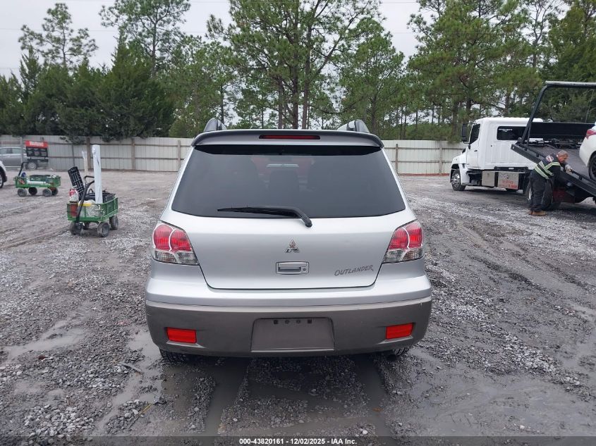 2004 Mitsubishi Outlander Xls VIN: JA4LX41F74U056836 Lot: 43820161