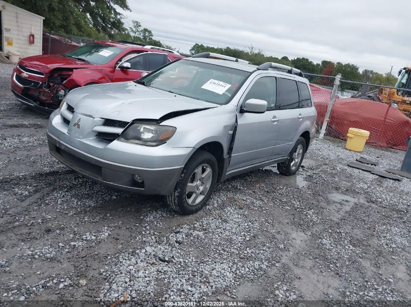 2004 Mitsubishi Outlander Xls VIN: JA4LX41F74U056836 Lot: 43820161