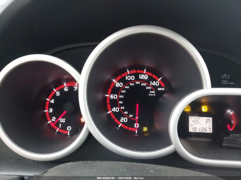 2009 Toyota Matrix Xrs VIN: 2T1GE40E29C002483 Lot: 43820163