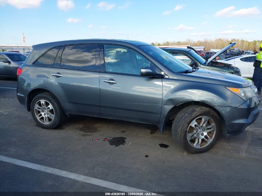 2008 Acura Mdx Technology Package VIN: 2HNYD28408H526382 Lot: 43820165