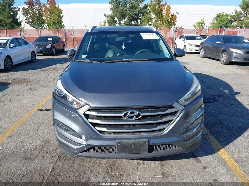2018 Hyundai Tucson Sel VIN: KM8J33A42JU608851 Lot: 43820181