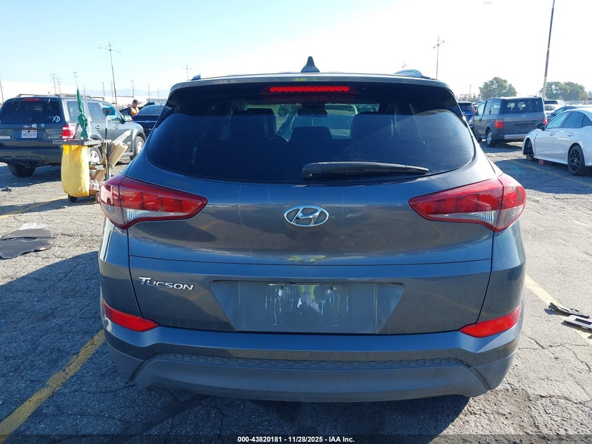 2018 Hyundai Tucson Sel VIN: KM8J33A42JU608851 Lot: 43820181