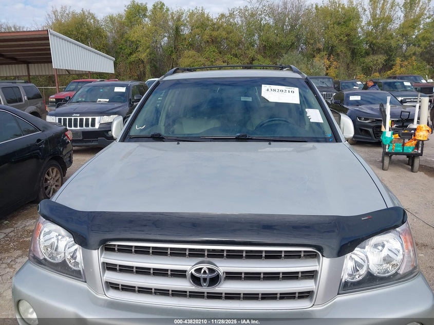 2003 Toyota Highlander Limited V6 VIN: JTEHF21A830135165 Lot: 43820210