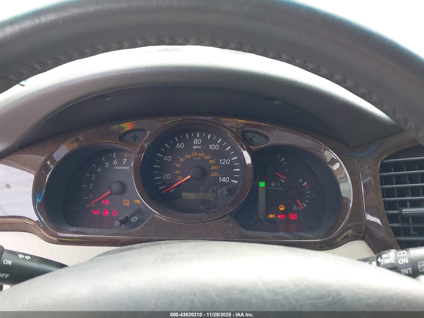 2003 Toyota Highlander Limited V6 VIN: JTEHF21A830135165 Lot: 43820210