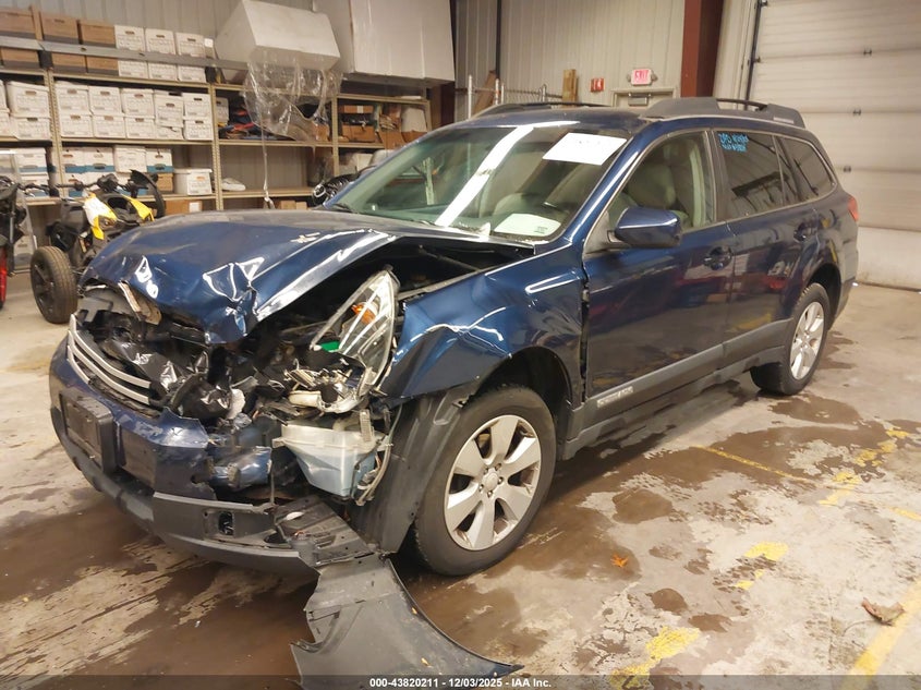 4S4BRBCC7B3370570 2011 SUBARU OUTBACK photo no. 2