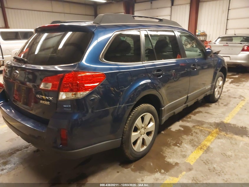 4S4BRBCC7B3370570 2011 SUBARU OUTBACK photo no. 4