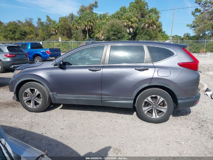 2017 Honda Cr-V Lx VIN: 7FARW5H3XHE015012 Lot: 43820216