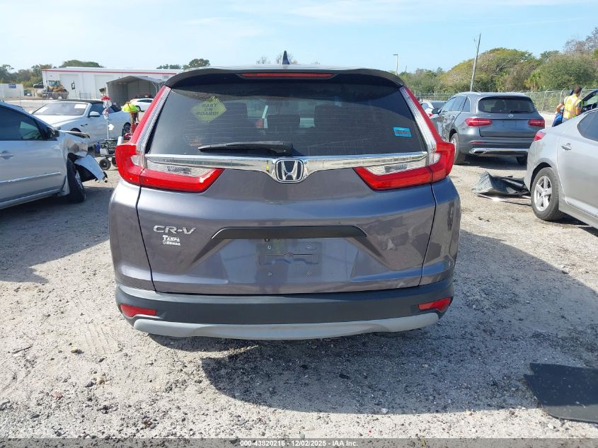 2017 Honda Cr-V Lx VIN: 7FARW5H3XHE015012 Lot: 43820216