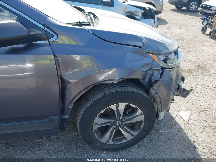 2017 Honda Cr-V Lx VIN: 7FARW5H3XHE015012 Lot: 43820216