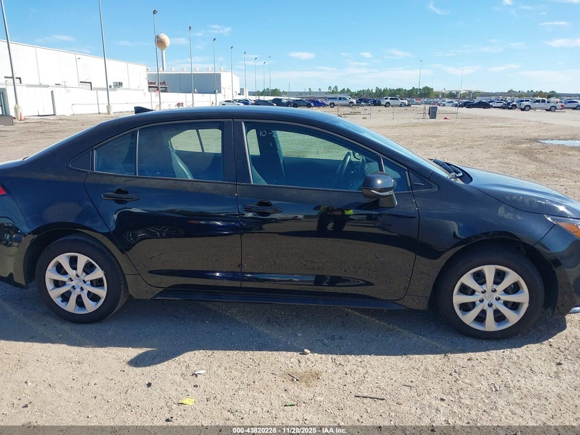 2025 Toyota Corolla Le VIN: 5YFB4MDE6SP334925 Lot: 43820228