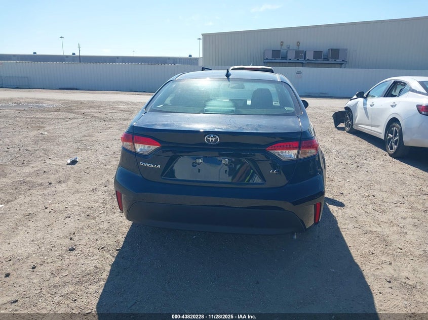 2025 Toyota Corolla Le VIN: 5YFB4MDE6SP334925 Lot: 43820228