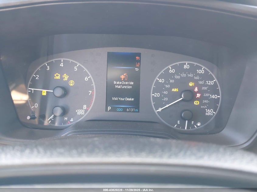 2025 Toyota Corolla Le VIN: 5YFB4MDE6SP334925 Lot: 43820228