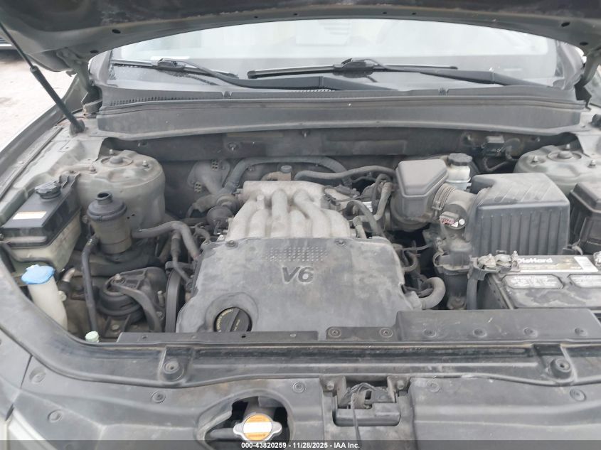 2009 Hyundai Santa Fe Gls VIN: 5NMSG13D79H316890 Lot: 43820259