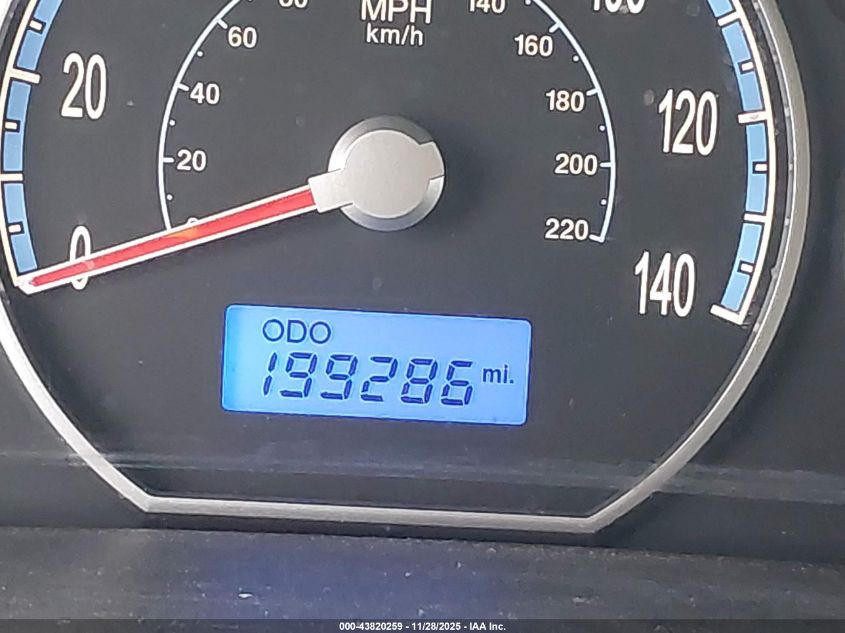 2009 Hyundai Santa Fe Gls VIN: 5NMSG13D79H316890 Lot: 43820259