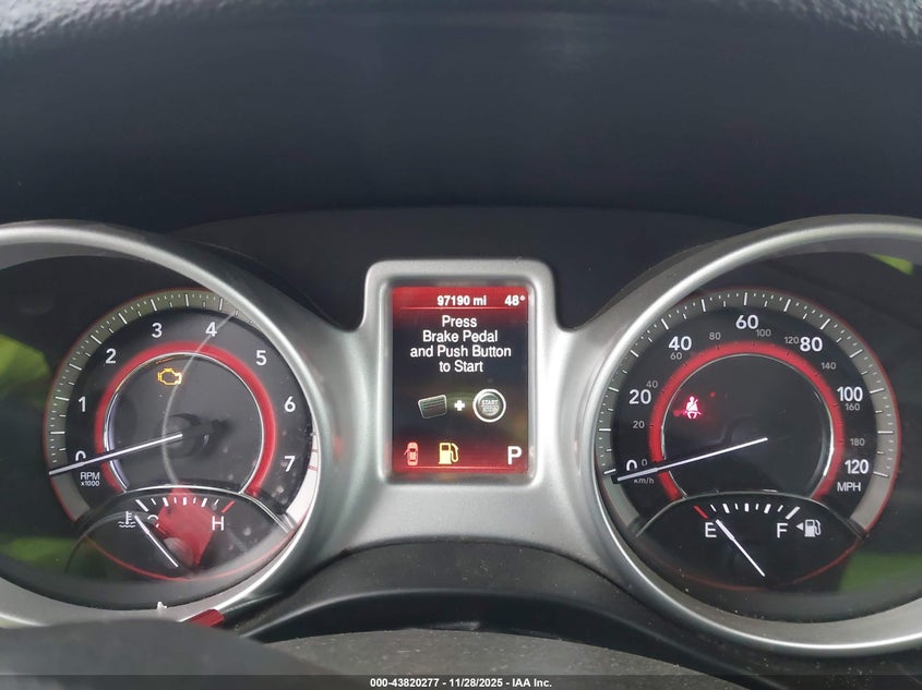 2016 Dodge Journey Sxt VIN: 3C4PDCBB3GT181255 Lot: 43820277