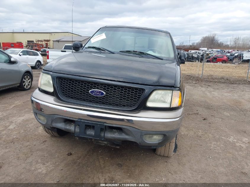 2002 Ford F-150 Lariat/Xlt VIN: 1FTRW08L42KA98140 Lot: 43820287
