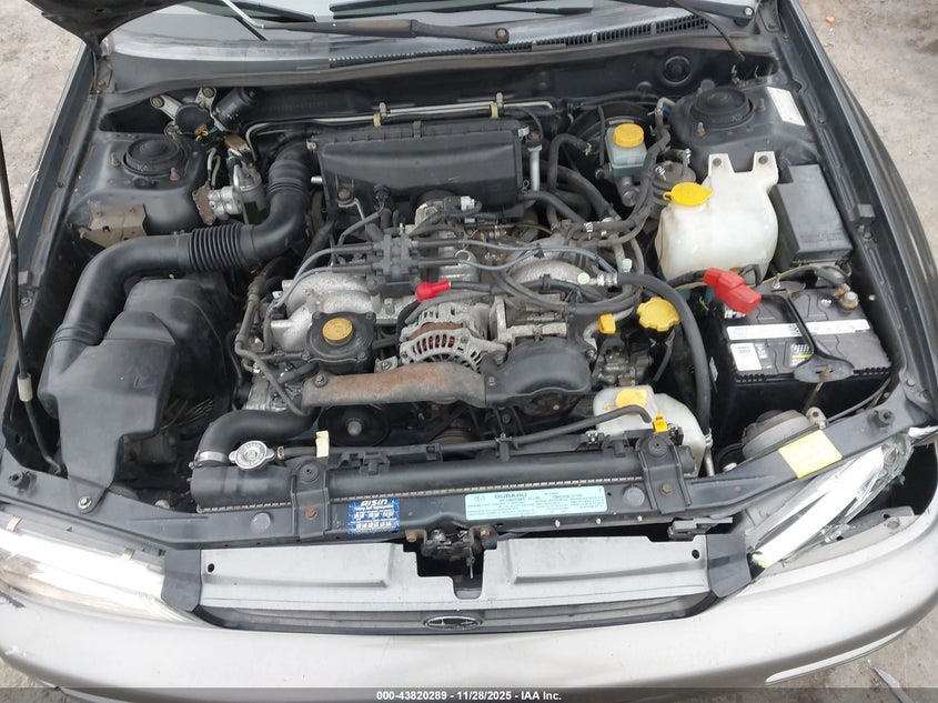 1999 Subaru Impreza Outback Sport VIN: JF1GF4852XH813037 Lot: 43820289