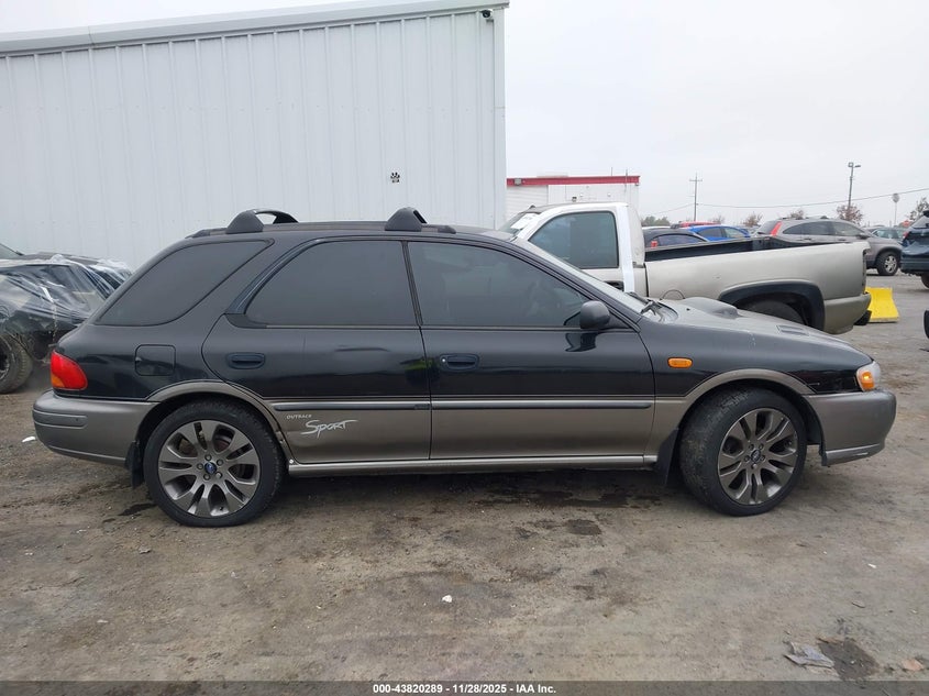 1999 Subaru Impreza Outback Sport VIN: JF1GF4852XH813037 Lot: 43820289
