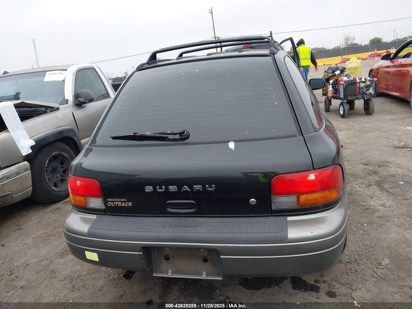 1999 Subaru Impreza Outback Sport VIN: JF1GF4852XH813037 Lot: 43820289