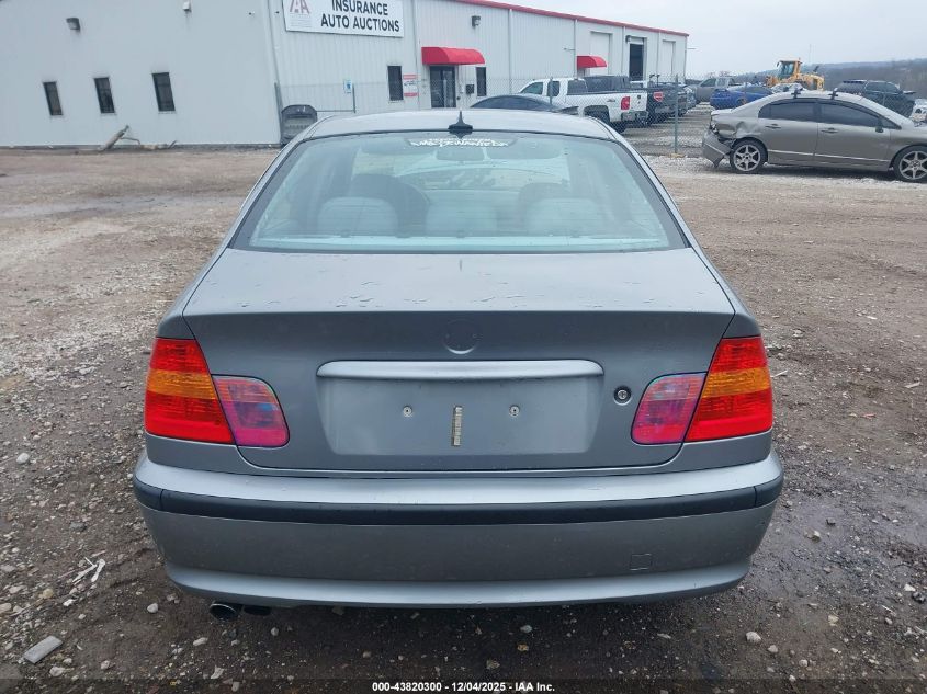 2005 BMW 330I VIN: WBAEV534X5KM40366 Lot: 43820300