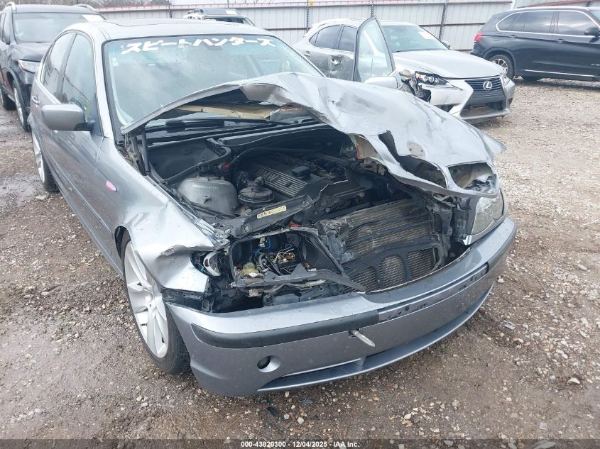 2005 BMW 330I VIN: WBAEV534X5KM40366 Lot: 43820300