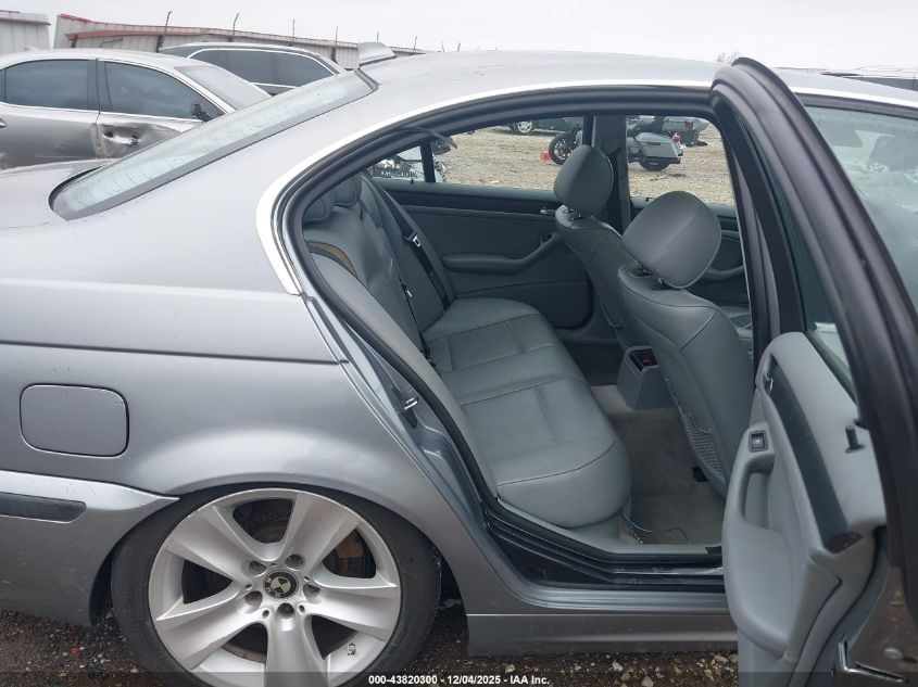 2005 BMW 330I VIN: WBAEV534X5KM40366 Lot: 43820300