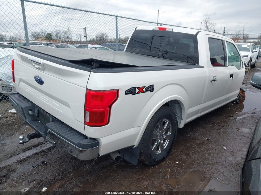 VIN 1FTFW1E58JFD32723 2018 FORD F-150 LARIAT