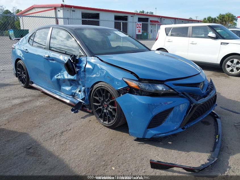 4T1KZ1AK4NU070035 2022 Toyota Camry Trd auction photo 1