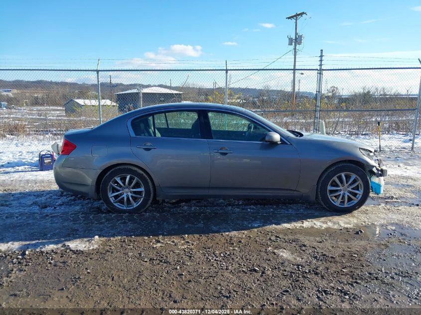 2007 Infiniti G35X VIN: JNKBV61F47M810362 Lot: 43820371