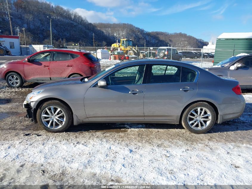 2007 Infiniti G35X VIN: JNKBV61F47M810362 Lot: 43820371