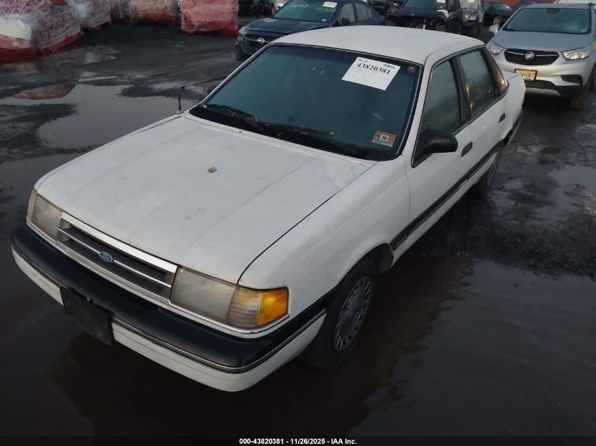 1989 Ford Tempo Gl VIN: 2FAPP36X0KB153484 Lot: 43820381