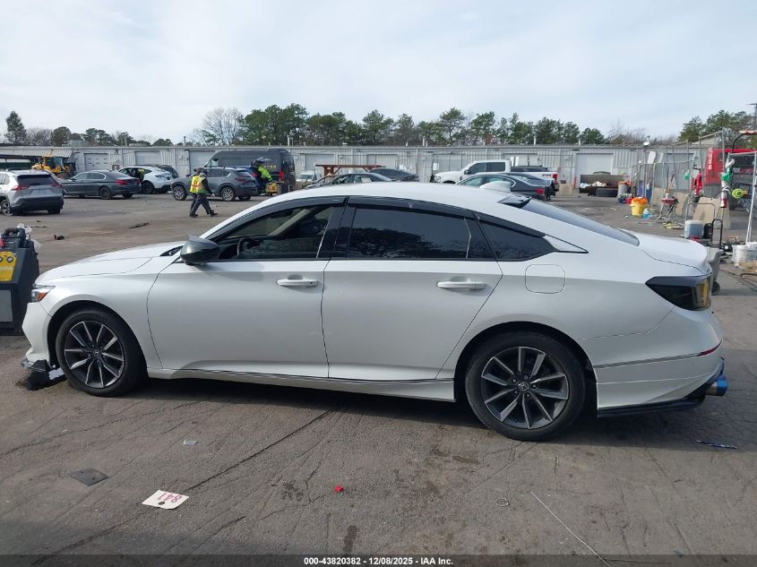 2022 Honda Accord Ex-L VIN: 1HGCV1F5XNA055064 Lot: 43820382