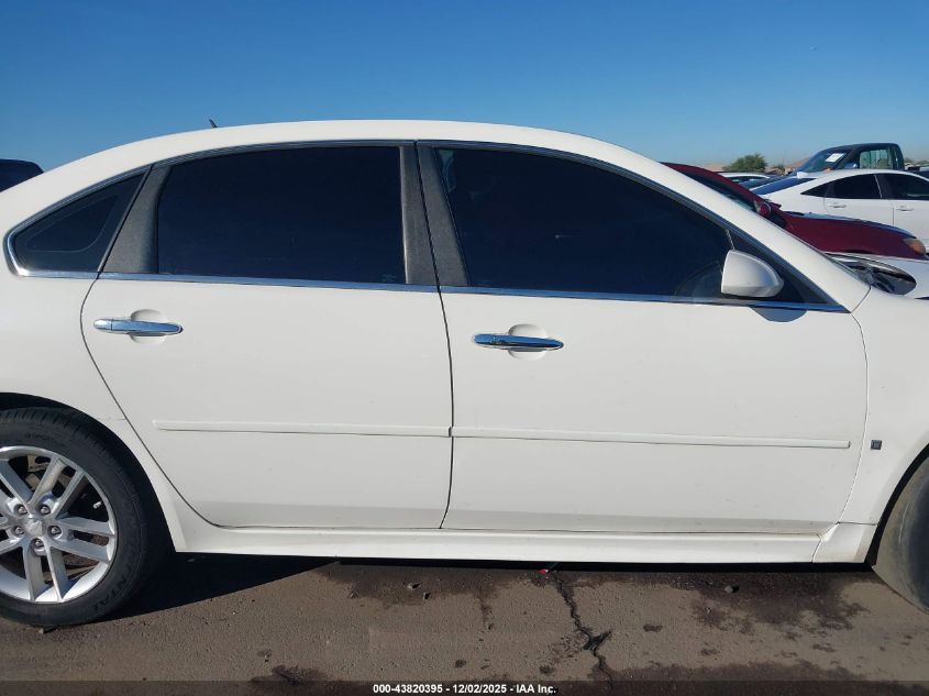 2009 Chevrolet Impala Ltz VIN: 2G1WU57M291110837 Lot: 43820395