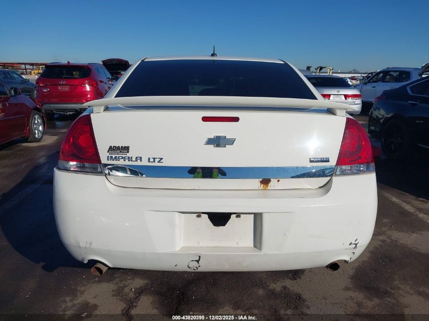 2009 Chevrolet Impala Ltz VIN: 2G1WU57M291110837 Lot: 43820395